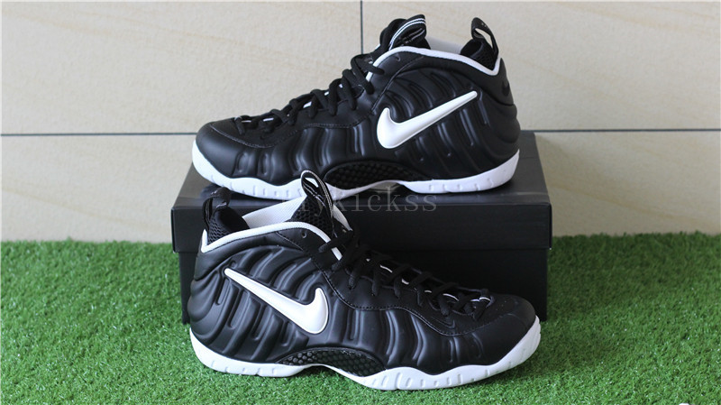 Air Foamposite Pro Dr Doom Black White